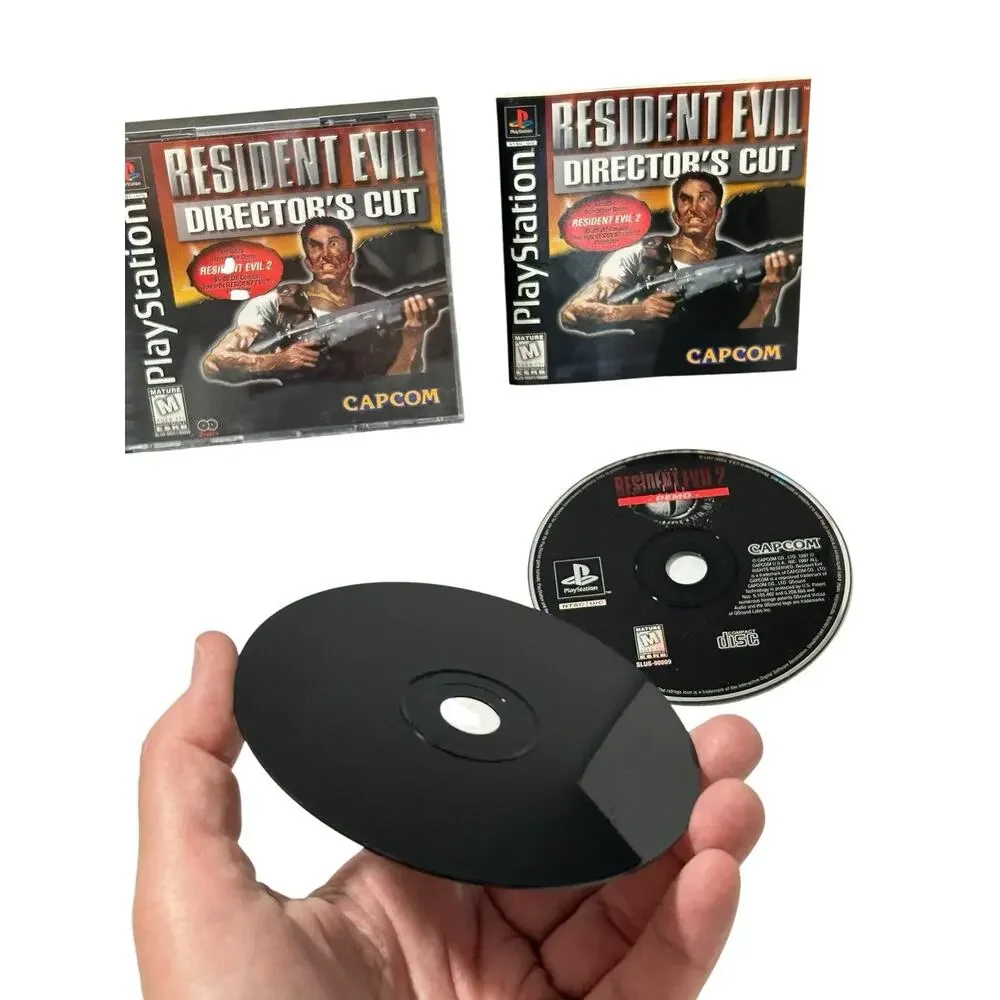 Resident Evil Director's Cut (PlayStation 1 PS1) CIB w/ Reg Card - Excellent